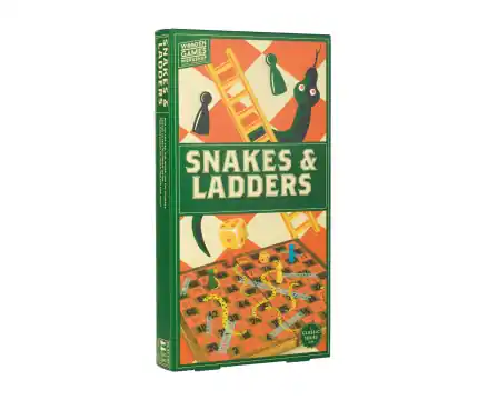 Utförsäljning | Träspel Snakes and Ladders (Professor Puzzle)