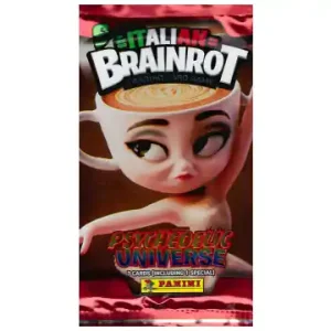 Direkt från tillverkaren | Skifidol Italian Brainrot Psychedelic Universe Booster Pack (7 Kort)