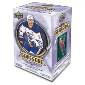 Tillverkarpris - Upper Deck 2025-26 NHL Series 1 Blaster Box (4 Boosters)
