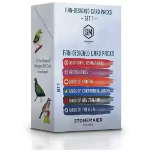 Sista chansen - Wingspan Fan-Designed Card Packs Display (ENG) (Exp.)