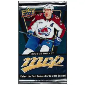 Upper Deck 2025-26 MVP Hobby Hockey Cards (8 kort) - Erbjudande