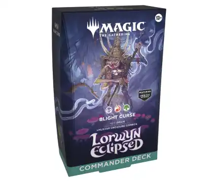 Storsäljare | Magic The Gathering Lorwyn Eclipsed - Commander Blight Curse