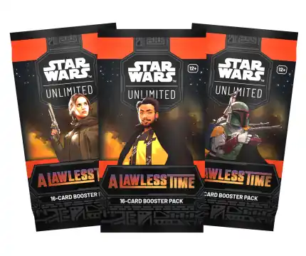 Precis lanserat | Star Wars Unlimited - A Lawless Time - Booster Pack (16 Kort)