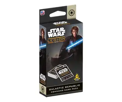 Kundfavorit - Star Wars Legion - Galactic Republic Command Card Pack (Exp.)