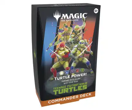 Magic The Gathering Teenage Mutant Ninja Turtles - Turtle Power Commander Deck | Premium