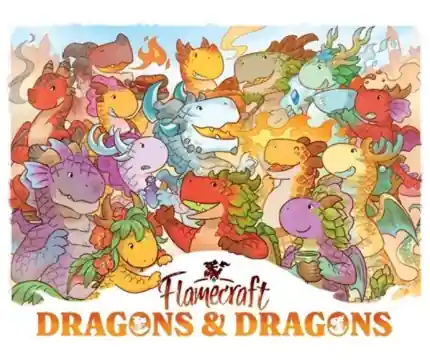 Mycket populär - Flamecraft Dragons & Dragons (Exp.)