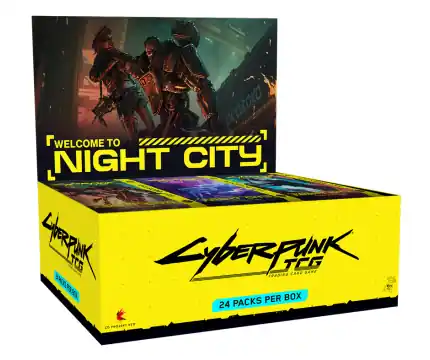 Cyberpunk TCG - Welcome to Night City - Booster Display (24 Boosters) - Topprodukt