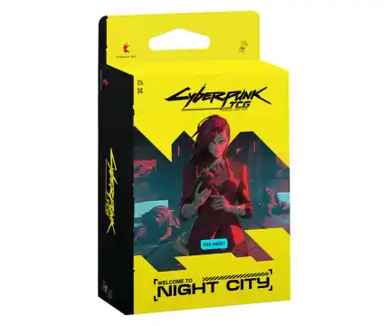 Köp nu - Cyberpunk TCG - Welcome to Night City - The Heist Starter Deck