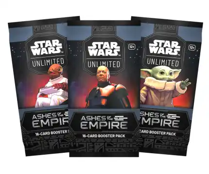 Star Wars Unlimited - Ashes of the Empire - Booster Pack (16 Kort) | Utförsäljning
