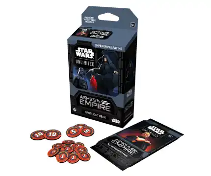 Star Wars Unlimited - Ashes of the Empire - Spotlight Deck Emperor Palpatine | Direkt från fabriken